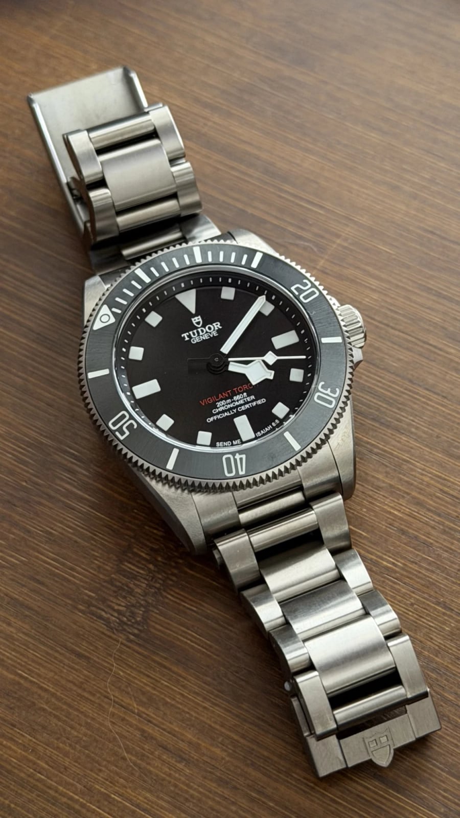 Bucherer USA × Vigilant Torch Foundation, Vigilant Torch Tudor Pelagos 39